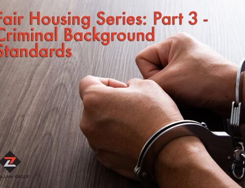 Part 3 of Fair Housing Series: Criminal Background Standards